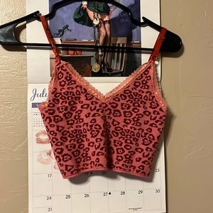 Leopard tank top